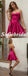 Sexy Soft Satin Sweetheart V-Neck A-Line Mini Dresses/ Homecoming Dresses, HD0264