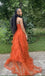 Elsa Hosk Cannes Film Festival Red Carpet Red Prom Dresses, PD0904