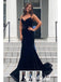 Sexy Spaghetti Straps V-Neck Sleeveless Mermaid Maxi Prom Dress, PD01149