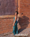 Sexy Soft Satin Halter Backless Mermaid Floor Length Bridesmaid Dresses, SFWG00585