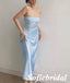 Sexy Soft Satin Sweetheart Sleeveless Mermaid Ankle Length Prom Dress, PD01049