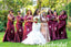 Sexy Mismatched Burgandy Soft Satin Mermaid Floor Length Bridesmaid Dresses, SFWG00531