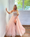 Sexy Special Fabric Sweetheart Sleeveless Side Slit A-Line Long Prom Dresses, PD0903