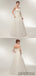 Sweetheart Floor-length Lace Simple Cheap Wedding Dresses, WD0461