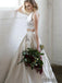 2 Pieces Satin Prom Dresses,Simple Wedding Dresses.PD0344