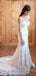 Sweetheart Backless Full Lace Wedding Dresses With Train, WD0472