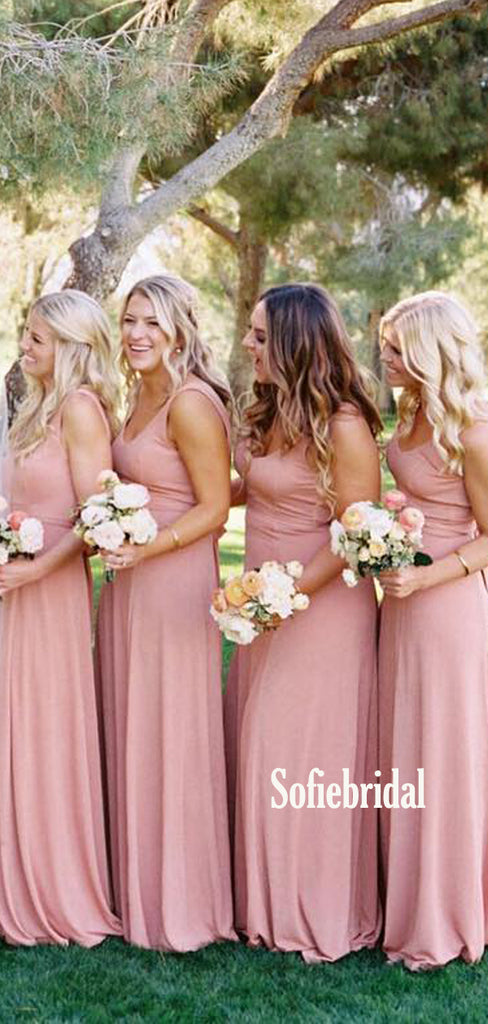Sexy Spaghetti Straps Mermaid Cheap Bridesmaid Dresses Online,SFWG00375