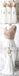 Mismatched Different Styles Sequin Top White Chiffon Sleeveless On Sale Long Bridesmaid Dresses For Wedding, WG17