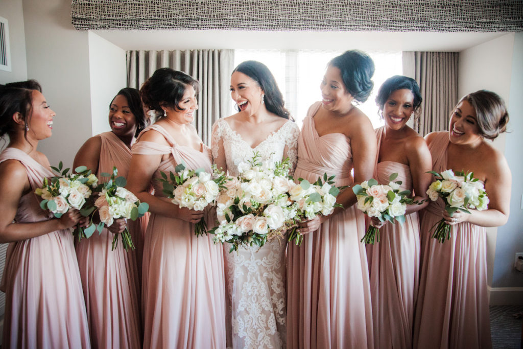 Mismatched One-shoulder Simple Chiffon Long Bridesmaid Dresses Online,SFWG00394