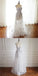 Sweetheart Lace Tulle Prom Dresses, Long A-line See through Prom Dresses , PD0311