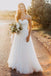 Unique Sweetheart Simple A-line Cheap Wedding Dresses, WD310