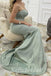Simple Sexy Satin Sweetheart Mermaid Long Prom Dresses,SFPD0614