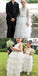 A-Line Ankle-Length Lace Top Tulle Flower Girl Dresses With Belt, FG098