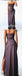 Sexy Chiffon Spaghetti Straps Side Slit Mermaid Long Prom Dresses ,PD0764