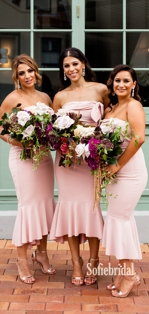 Simple Straight Cheap Short Bridesmaid Dresses Online,SFWG00371
