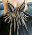 Elegant Spahgetti Straps Tulle A-line Long Prom Dresses Online,SFPD0115