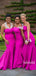 Sexy Mermaid Satin Floor-length Cheap Bridesmaid Dresses,SFWG00347