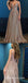 Sexy Sequin Spaghetti Straps Deep V Neck A-Line Long Prom Dresses,SFPD0284