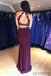 2 Pieces Prom Dresses, Halter Lace Beaded Mermaid Prom Dresses, PD0819
