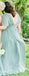 Newest A-Line Mismatched Yellow Chiffon Simple Bridesmaid Dresses,SFWG0009