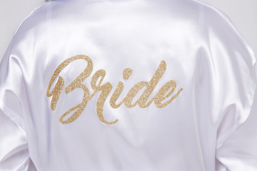White Bridesmaids Robes