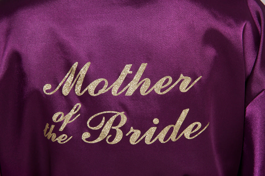 Black Bridesmaids Robes