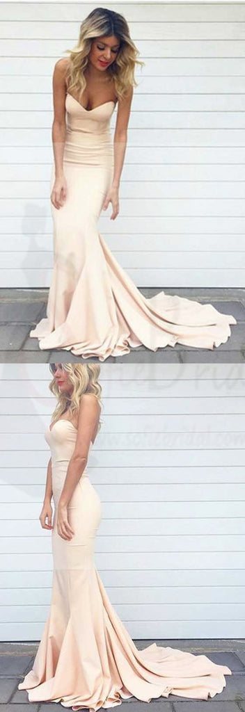 Online Simple Sweet Heart Mermaid Sexy Junior Cheap Long Occasion Dress for Wedding Party Prom, WG99