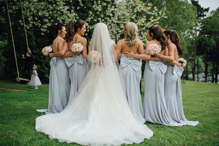 Strapless Mermaid Bridesmaid Dresses, Light Blue Bridesmaid Dresses, Cheap Bridesmaid Dresses, PD0705