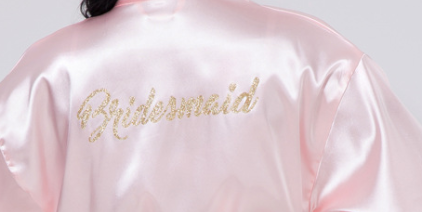Hot Pink Bridesmaids Robes