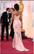 Spaghetti Straps Blush Pink Prom Dresses With Pleats, PD0991