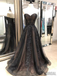 A-line Sweetheart Lace Appliques Beading Tulle Prom Dresses, PD0091