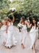 Newest Strapless Belt Chiffon Pleats Bridesmaid Dresses With Split,, BD1108