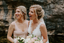 A-line V-neck Sleeveless Lace Top Backless Long Wedding Dresses, WD0498