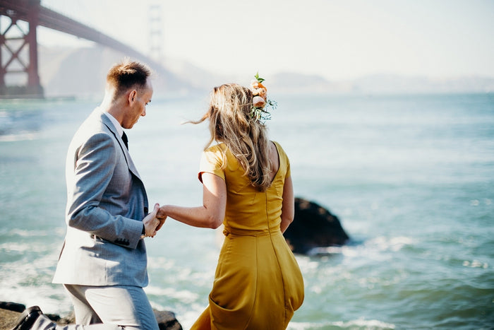 Newest Sheath V-neck Short Sleeves Long Bridesmaid Dresses With Split, BD1058