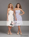 Sweetheart Short Chiffon Bridesmaid Dresses, Lovely Bridal Party Dresses, Bridesmaid Dresses, PD0482