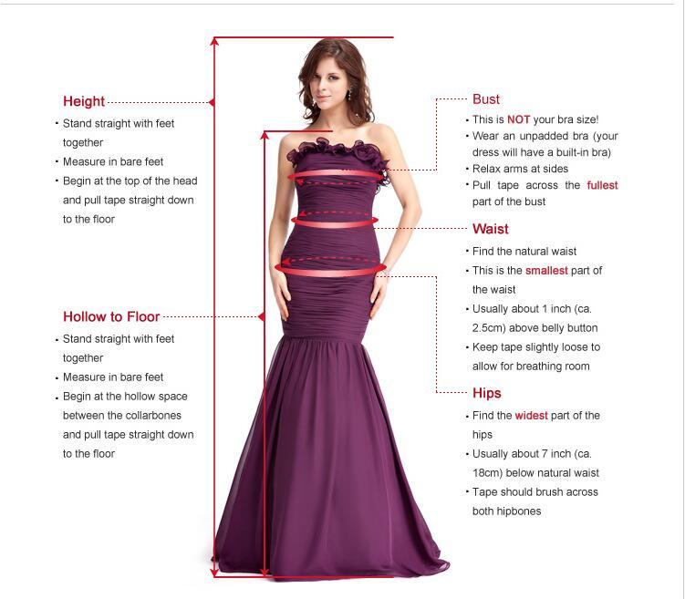 Simple Cheap Round Neck Pocket Wedding Dresses With Train, WD0469