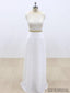 See Through Lace Sheath Cheap Beach Wedding Dresses Online, WD385