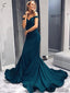Off Shoulder Prom Dresses, Mermaid Prom Dresses, Sparkle Prom Dresses,Prom Dresses, PD0696