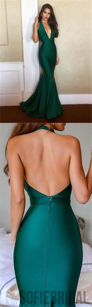 Sexy V-neck Prom Dresses, Mermaid Prom Dresses, Long Prom Dresses, Cheap Prom Dresses, PD0625