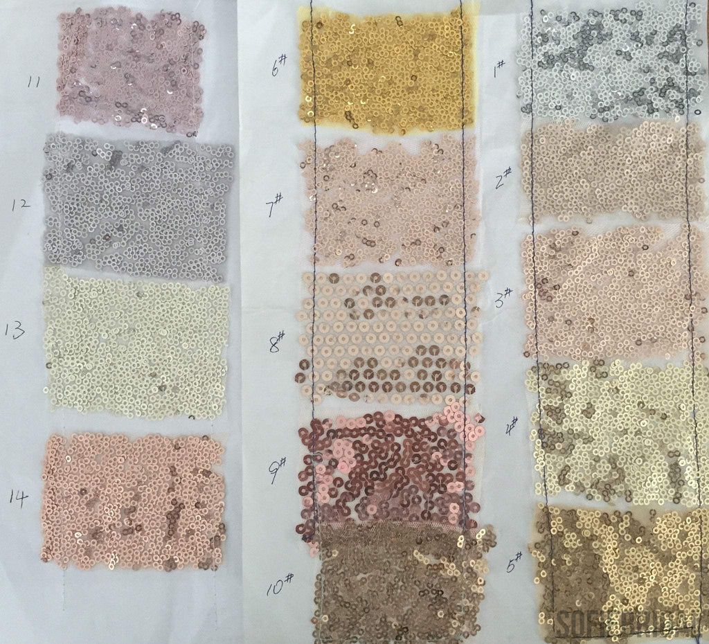 Spaghetti Deep V-Neck Sequin Top Long A-lien Nude Tulle Prom Dresses, PD0575