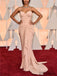 Spaghetti Straps Blush Pink Prom Dresses With Pleats, PD0991