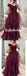 Sexy Tulle Off Shoulder V-Neck A-Line Long Prom Dresses, PD0961