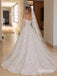 Off Shoulder Sweetheart Lace Wedding Dress, Long Sleeve Corset Bridal Gown With Train, SFWD0151