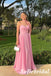 Elegant Chiffon Sweetheart Sleeveless Maxi A-Line Prom Dress, PD01147