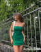 Sexy Green Sweetheart Sleeveless Sheath Mini Dresses/ Homecoming Dresses, HD0310