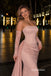 Strapless Lace Mermaid Evening Dress, Detachable Long Lace Sleeves With Draped Satin Sash Formal Gown, PD13957