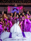 Sexy Soft Satin One Shoulder Sleeveless Side Slit Mermaid Floor Length Bridesmaid Dresses, SFWG00508