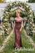 Mismatched Mocha Soft Satin Mermaid Bridesmaid Dress for Wedding Guest, SFWG00635