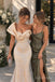Champagne Lace Satin One Shoulder Draped Ruffle Beaded Mermaid Floor Length Prom Dress,PD1374