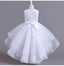 Spaghetti Straps Little Wedding Guest Sequin Top Tulle Unique A-line Flower Girl Dresses, FGS0038